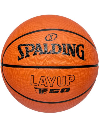 SPALDING BALL LAYUP TF50 RUBBER